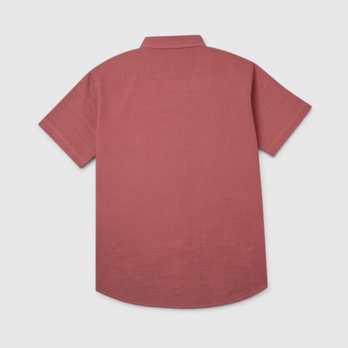 Ralph Lauren Polo Ανδρικό Πουκάμισο Κοντομάνικο Ροζ / Pre-Owned